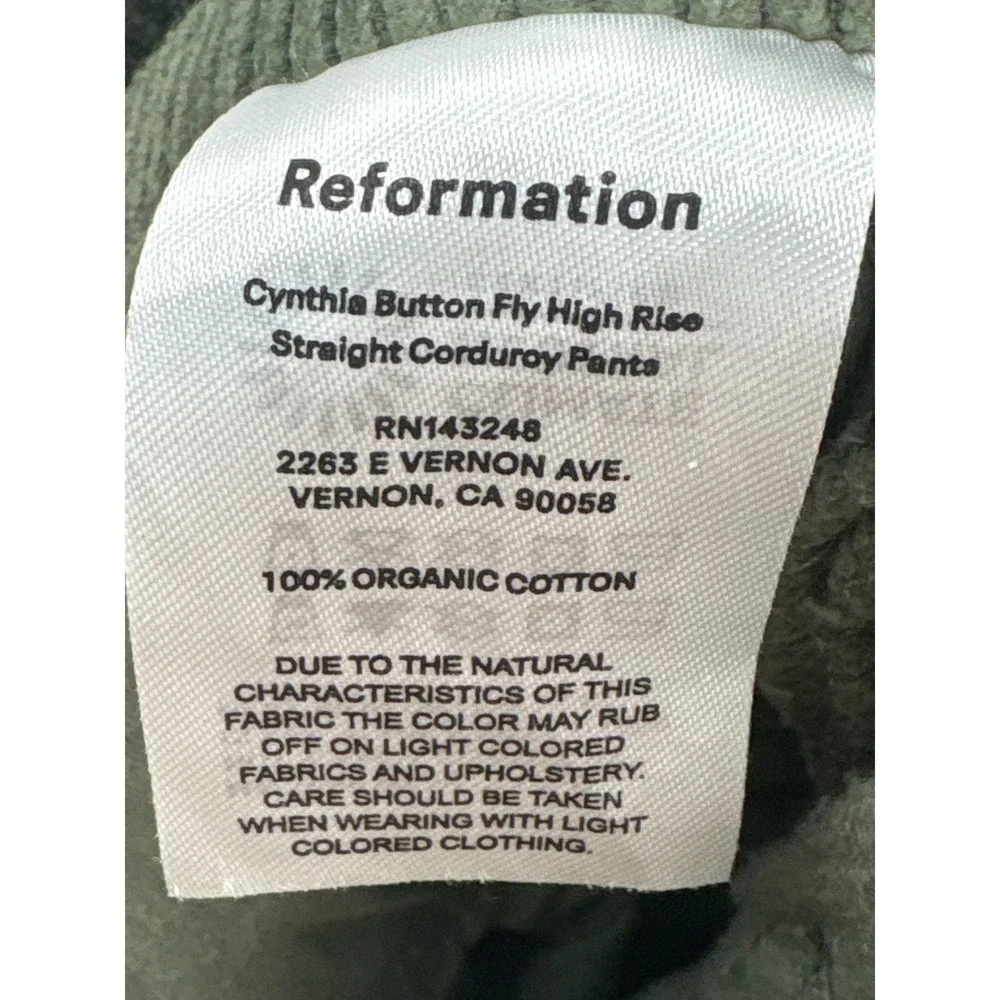Reformation + reformation size